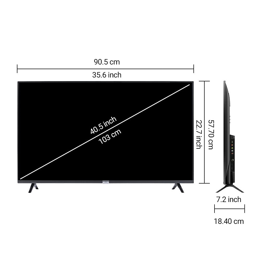 iFFALCON 103 cm (40 inches) Full HD Android Smart LED TV 40F2A (Black)  (2021 Model)