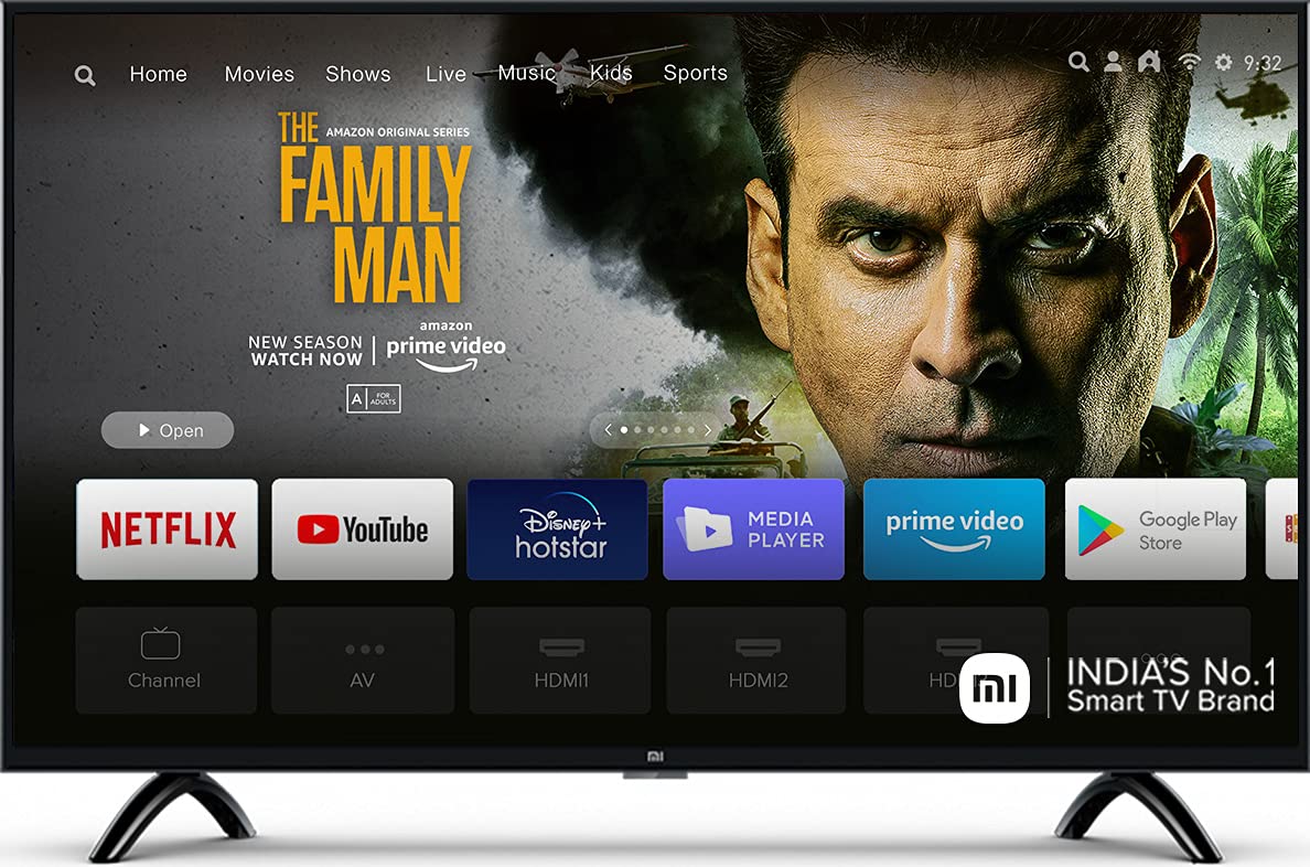 Dual - Tv Android 32'' Hd Led Led 80 Cm Google Play Netflix