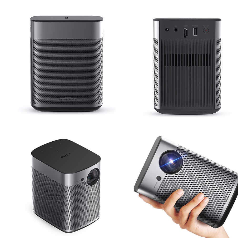 XGIMI Halo Speaker, MARKETPLACE Lumen Projector, HOME 800 More WiFi/Bluetooth Indoor/Outdoor - Harman/Kardon FHD Than Support 9.0, Smart ANSI Portable Theater Portable SMART 2K/4K, Projector, Android TV Mini 1080P