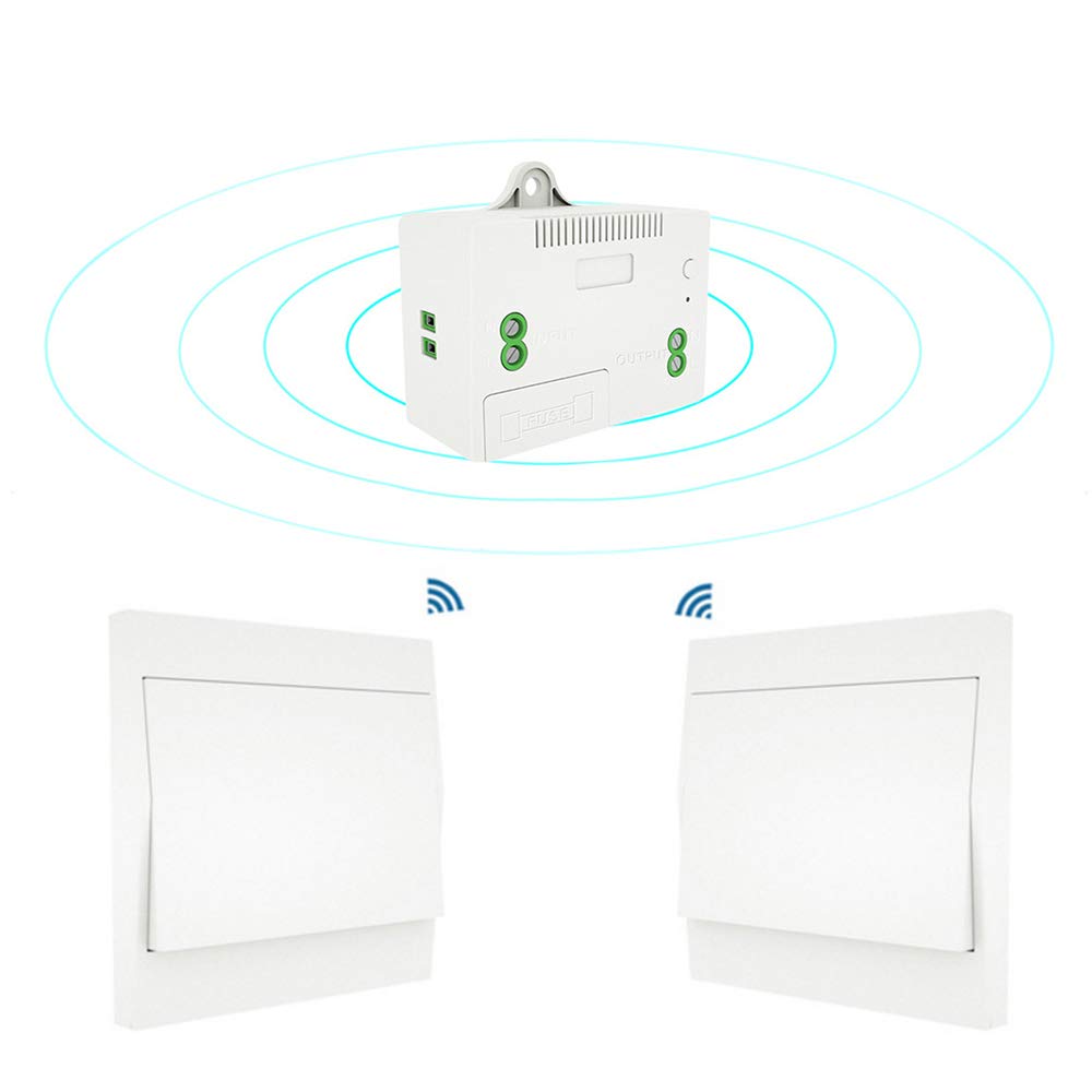 2-way Wireless Light Switch and Receiver Kit Remote Control Lighting  Fixture
