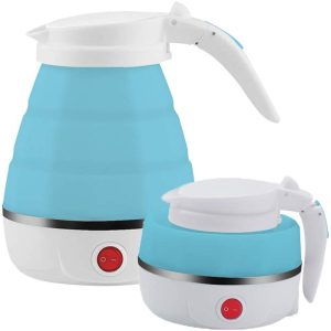 1pc Travel Foldable Electric Kettle, Quick Boil, Elegant Design, Portable Electric  Kettle,Boil Dry Protection, Collapsible Silicone Water Kettle, Kitchen  Accessories